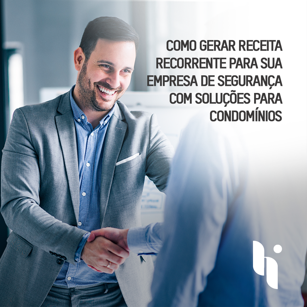 Receita recorrente para empresas de segurança
